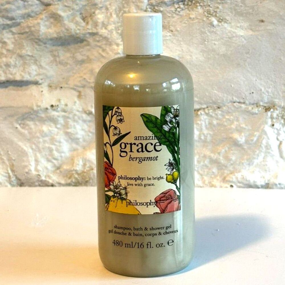 Philosophy Amazing Grace Bergamot Shampoo,‎ Bath & Shower Gel NEW